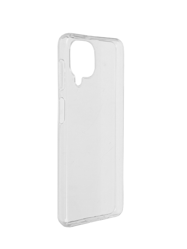 фото Чехол brosco для samsung galaxy a22 silicone transparent ss-a22-tpu-transparent