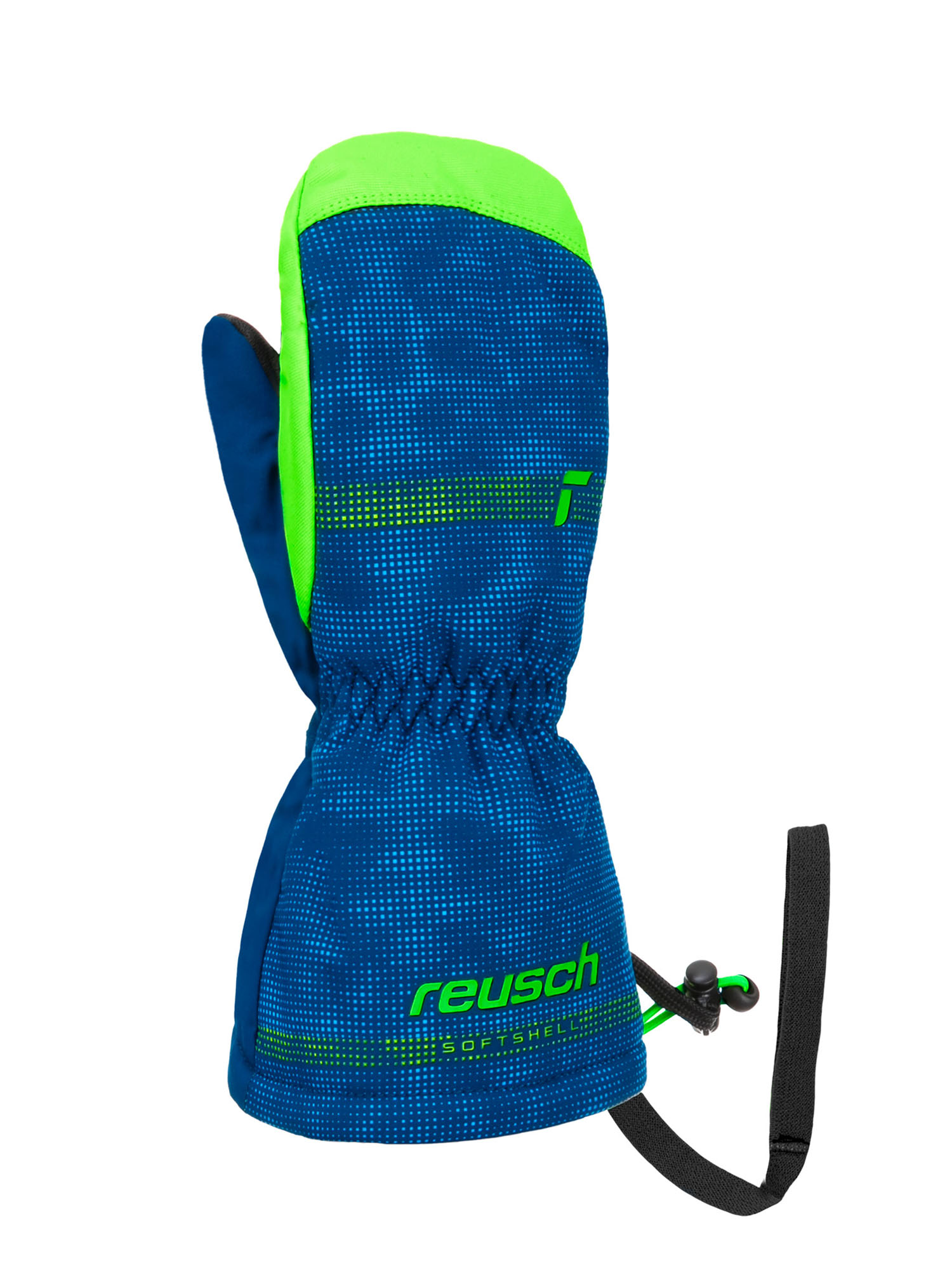 

Варежки Reusch Maxi R-Tex Xt Surf The Web Green Gecko 12, Синий, Maxi R-Tex Xt