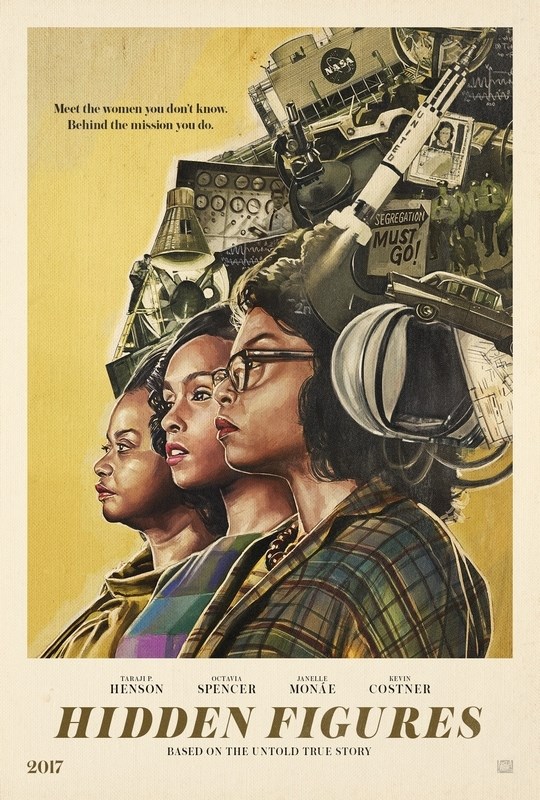 

Постер к фильму "Скрытые фигуры" (Hidden Figures) A2