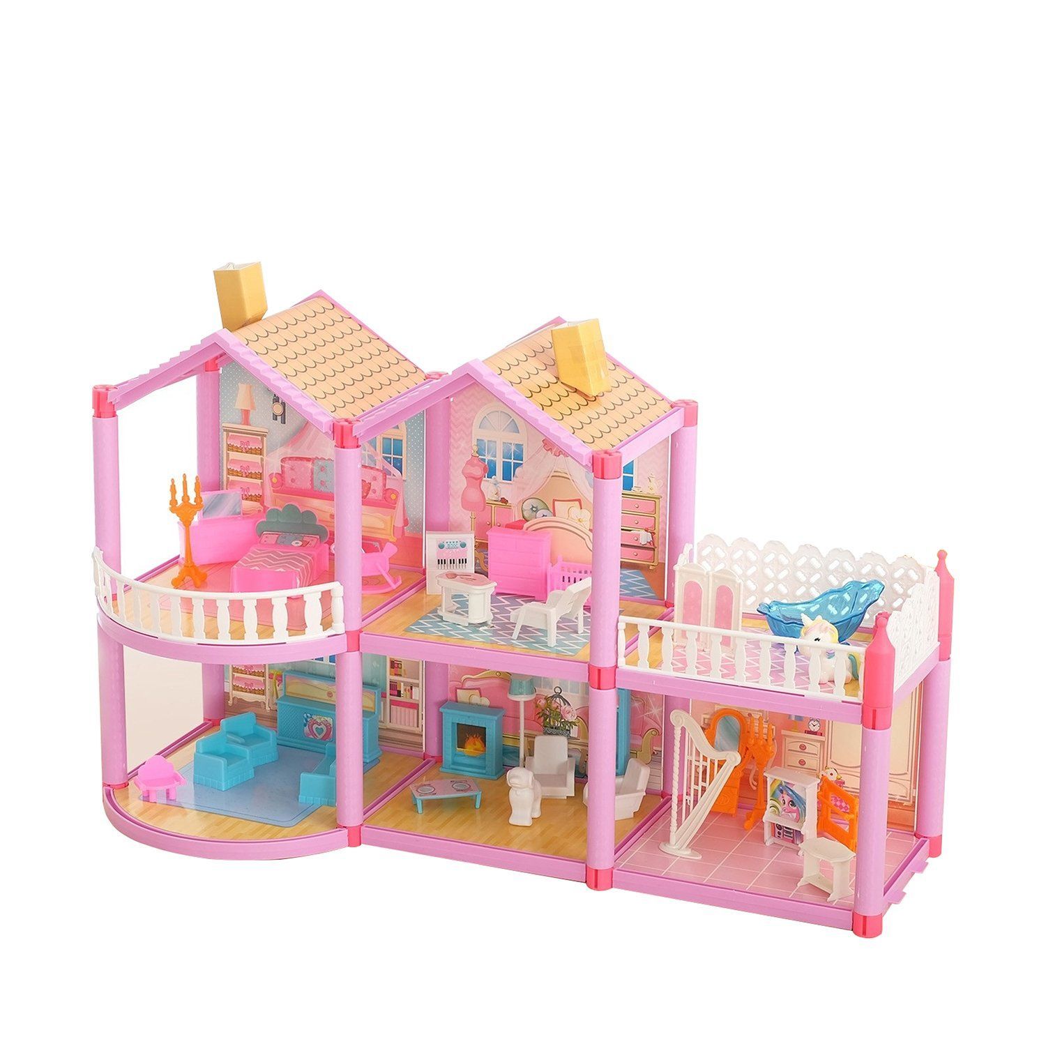 Дом для кукол Happy Valley Кукольный домик с мебелью и аксессуарами 4298219