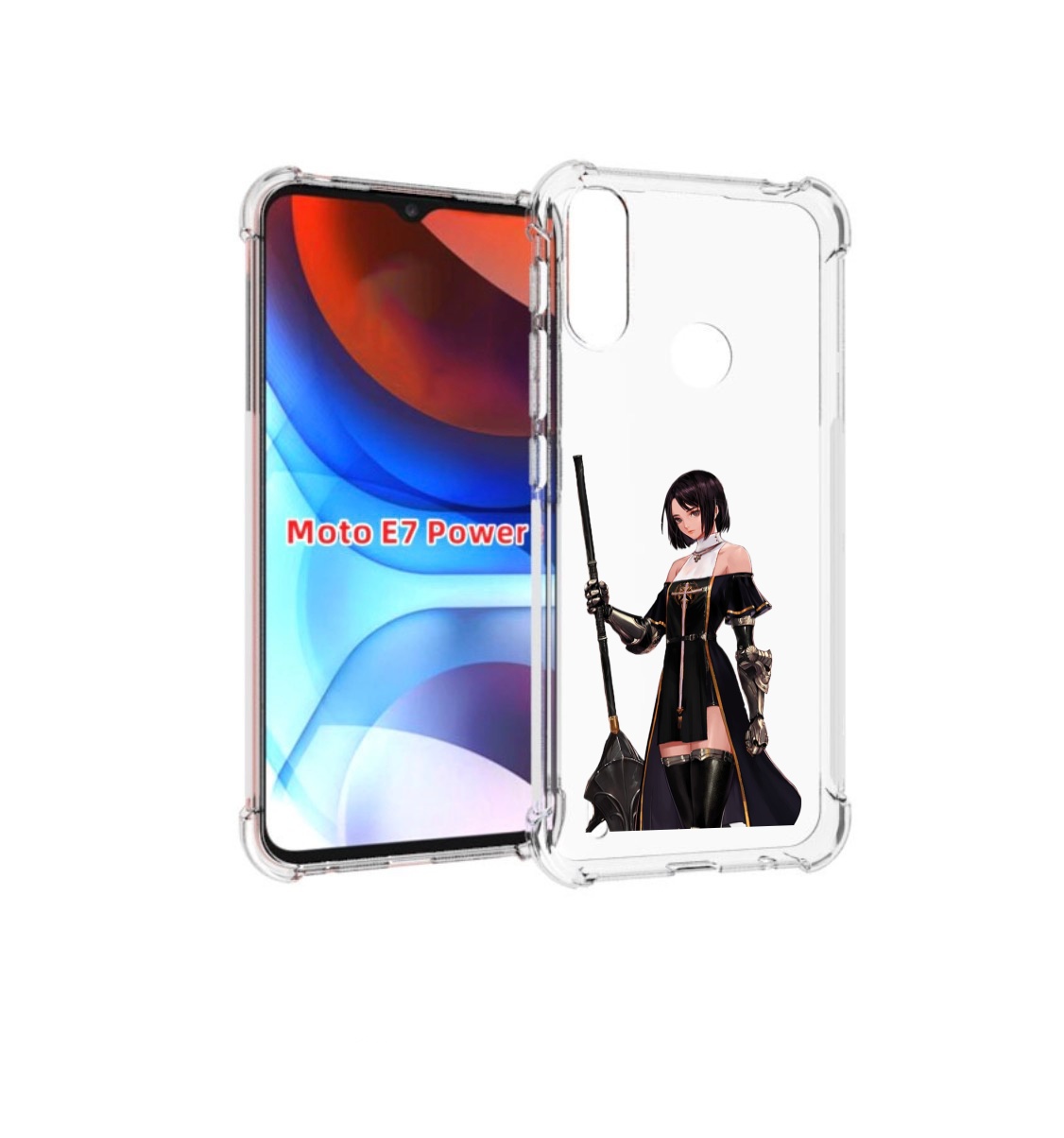 

Чехол MyPads dungeon-fighter для Motorola Moto E7 Power, Прозрачный, Tocco