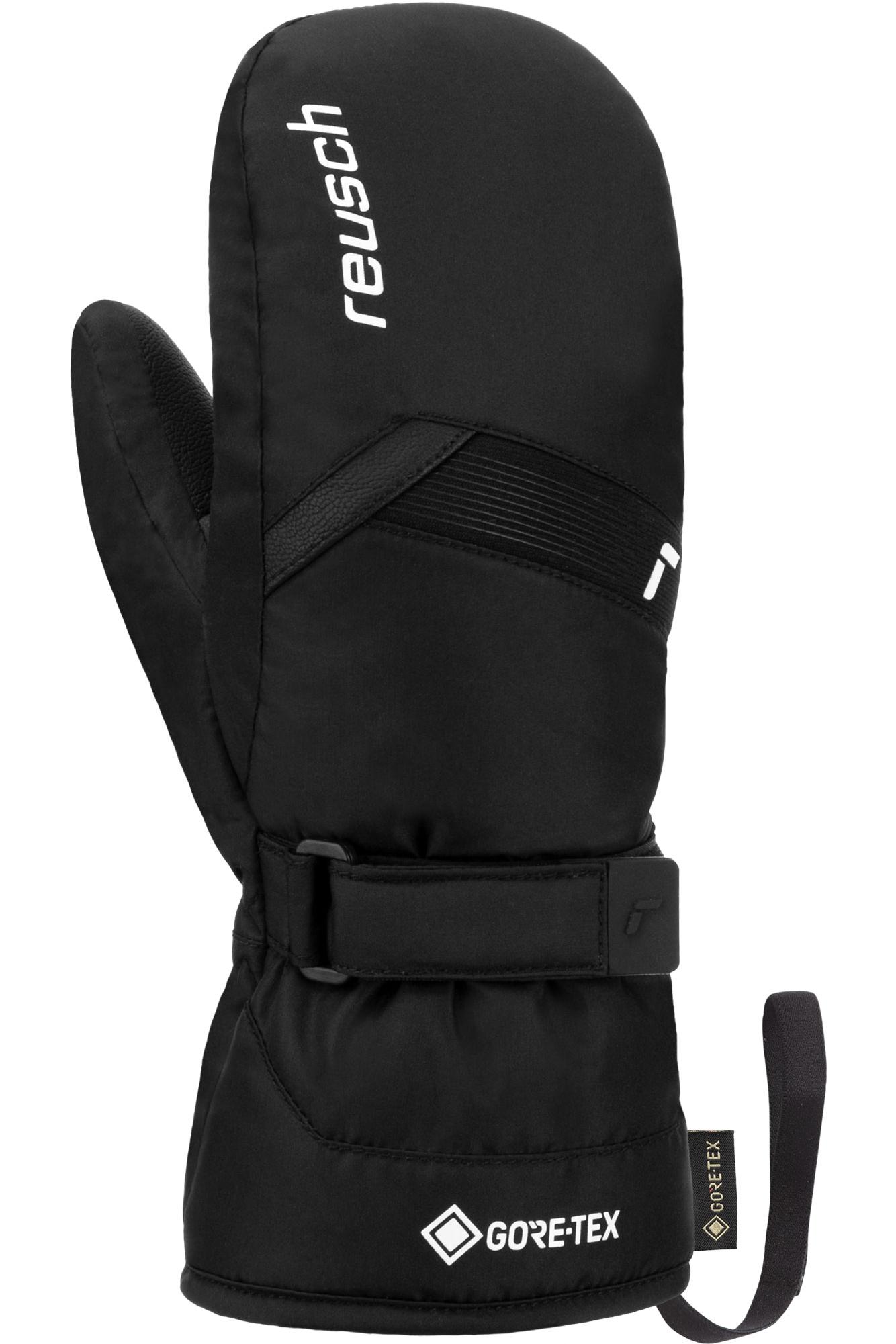 

Варежки Reusch Flash Gore-Tex Junior Black White 13, Черный, Flash Gore-Tex Junior