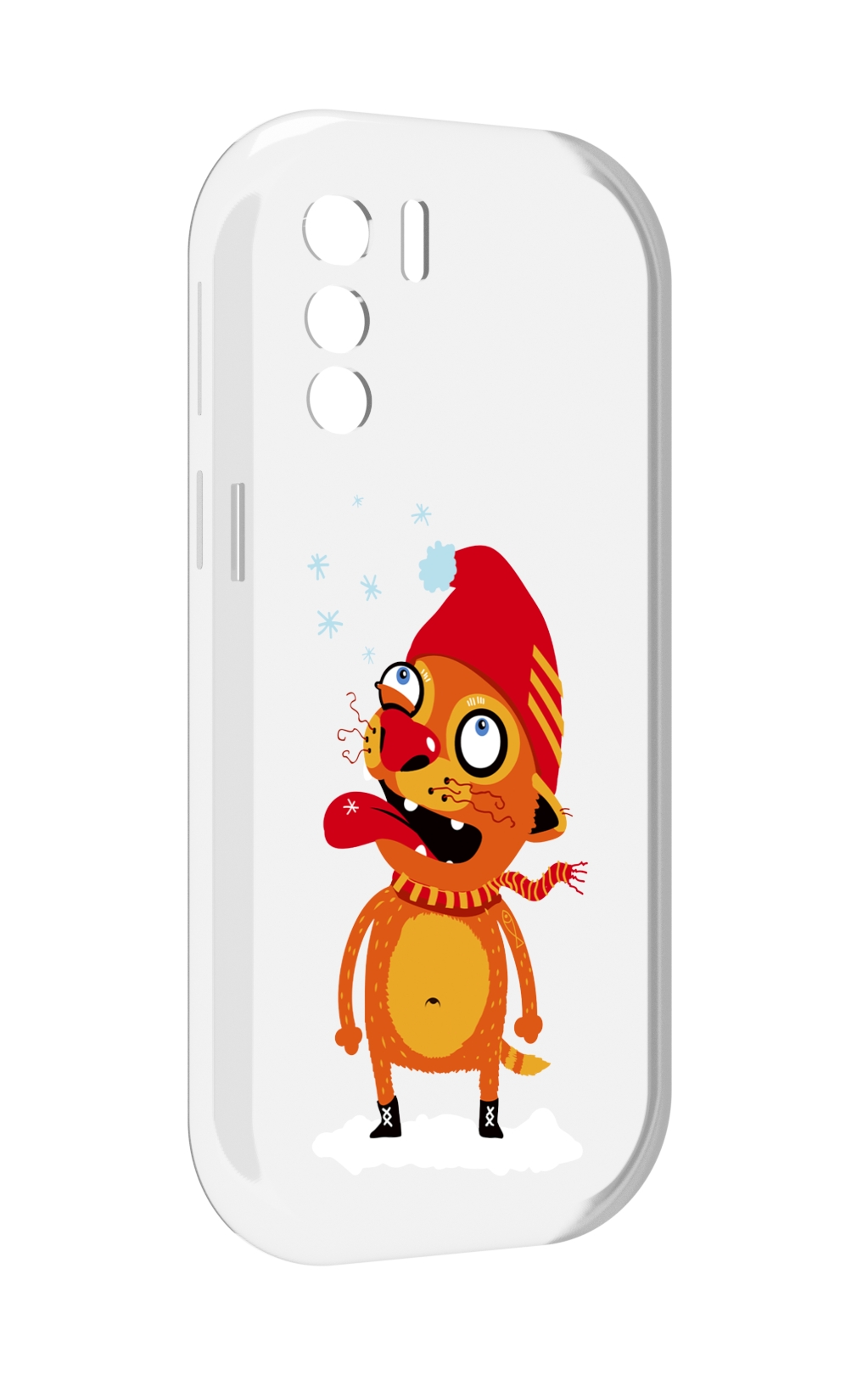 

Чехол MyPads Зимний кот для UleFone Note 13P, Прозрачный, Tocco