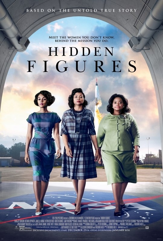 

Постер к фильму "Скрытые фигуры" (Hidden Figures) A3