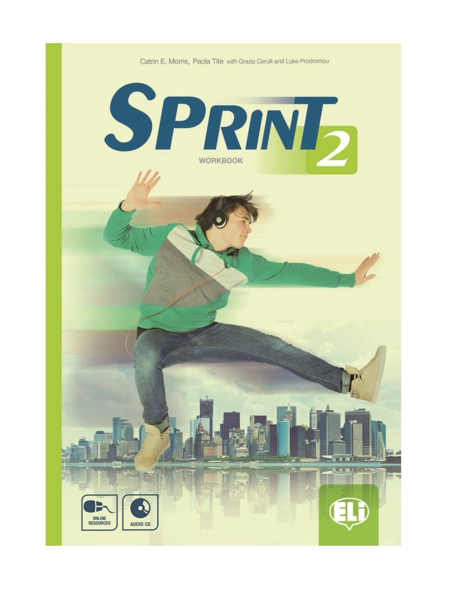 фото Книга sprint 2 workbook + cd eli