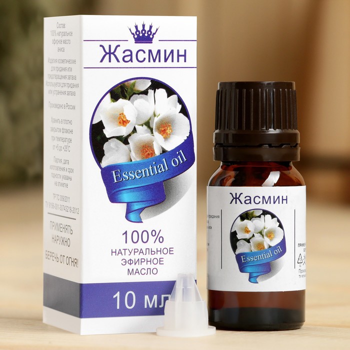 

Эфирное масло "Жасмин", флакон-капельница, аннотация, 10 мл