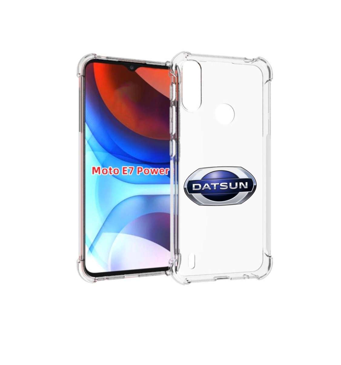 

Чехол MyPads datsun мужской для Motorola Moto E7 Power, Прозрачный, Tocco