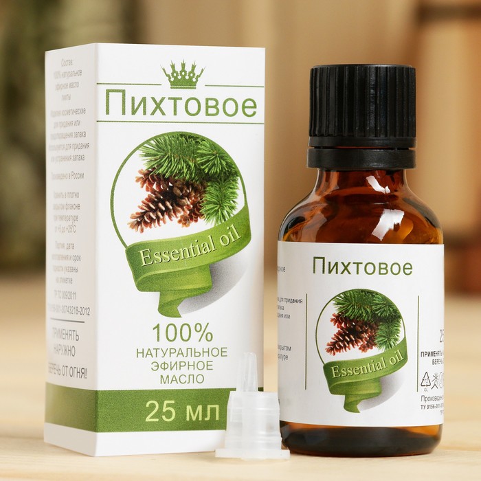 

Эфирное масло «Пихта», флакон-капельница, аннотация, 25 мл