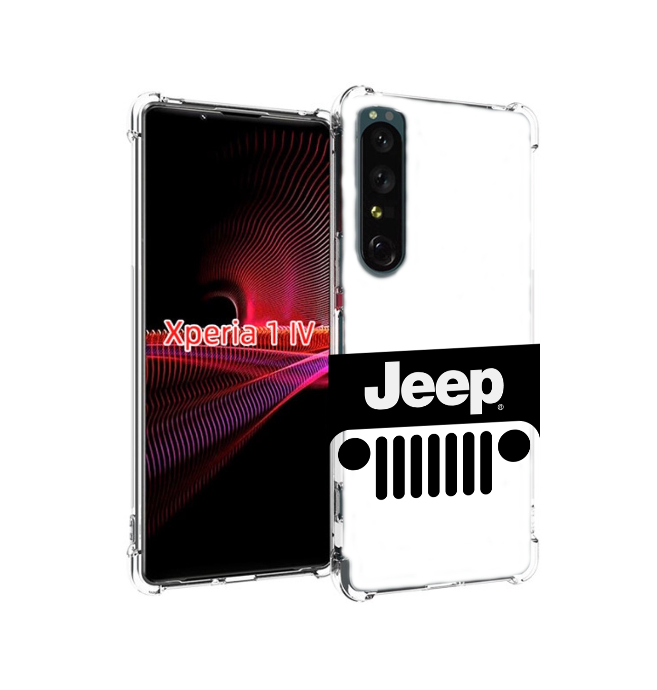 

Чехол накладка MyPads jeep-джип-3 мужской для Sony Xperia 1 IV, Прозрачный, Tocco