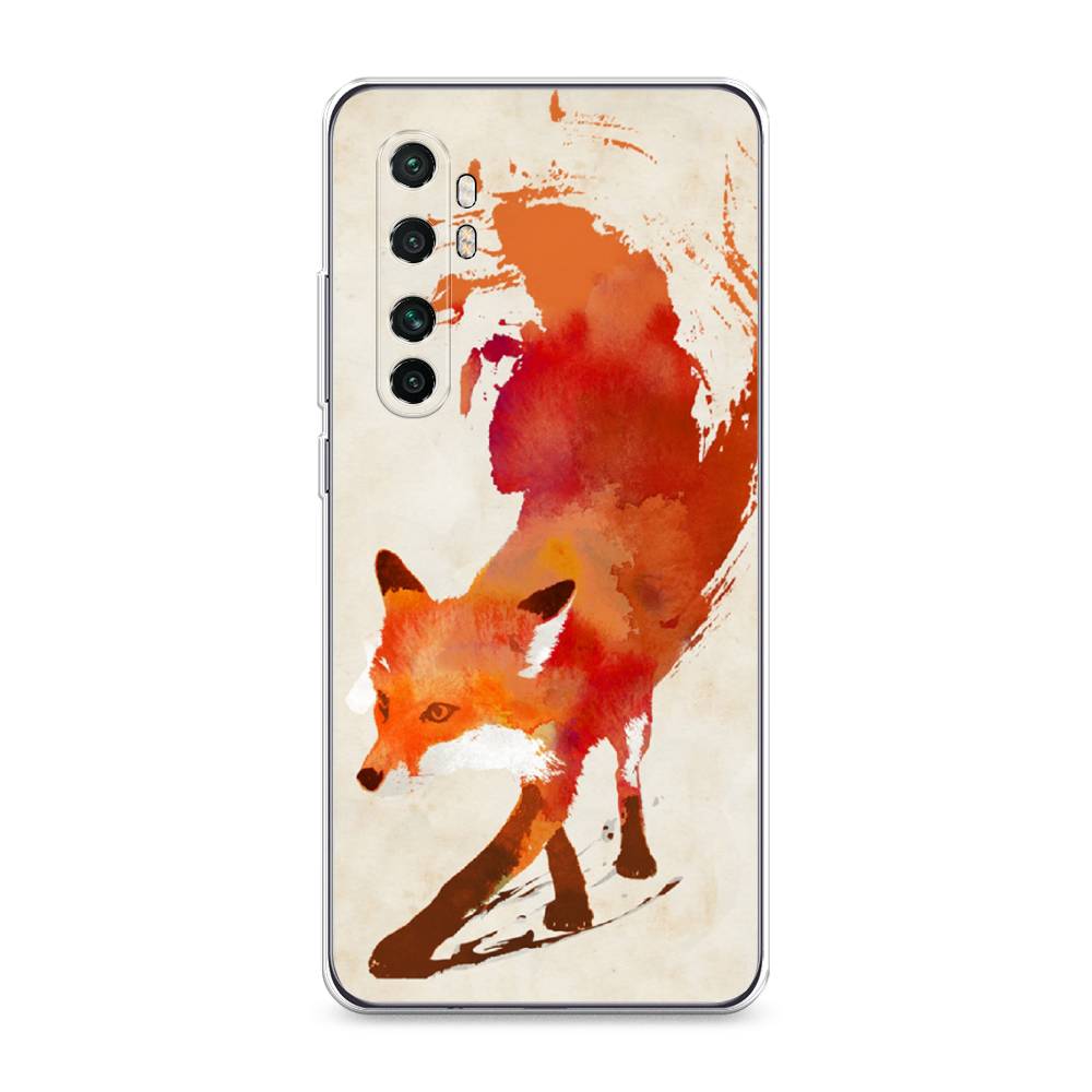 

Чехол Awog на Xiaomi Mi Note 10 Lite "Лиса", Разноцветный, 38450-10