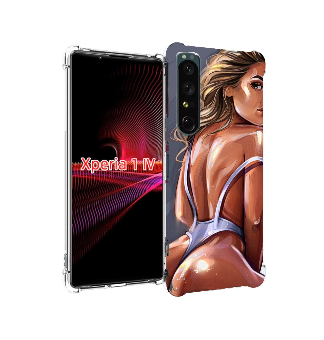 

Чехол накладка MyPads craigos-art для Sony Xperia 1 IV, Прозрачный, Tocco