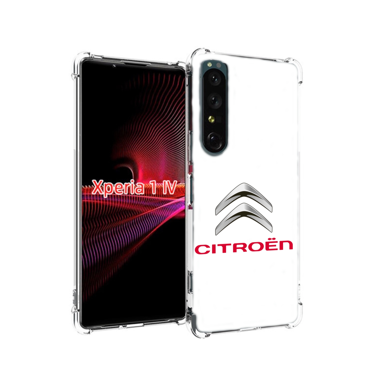 

Чехол задняя-панель-накладка-бампер MyPads citroen-3 мужской для Sony Xperia 1 IV проти..., Прозрачный, Tocco