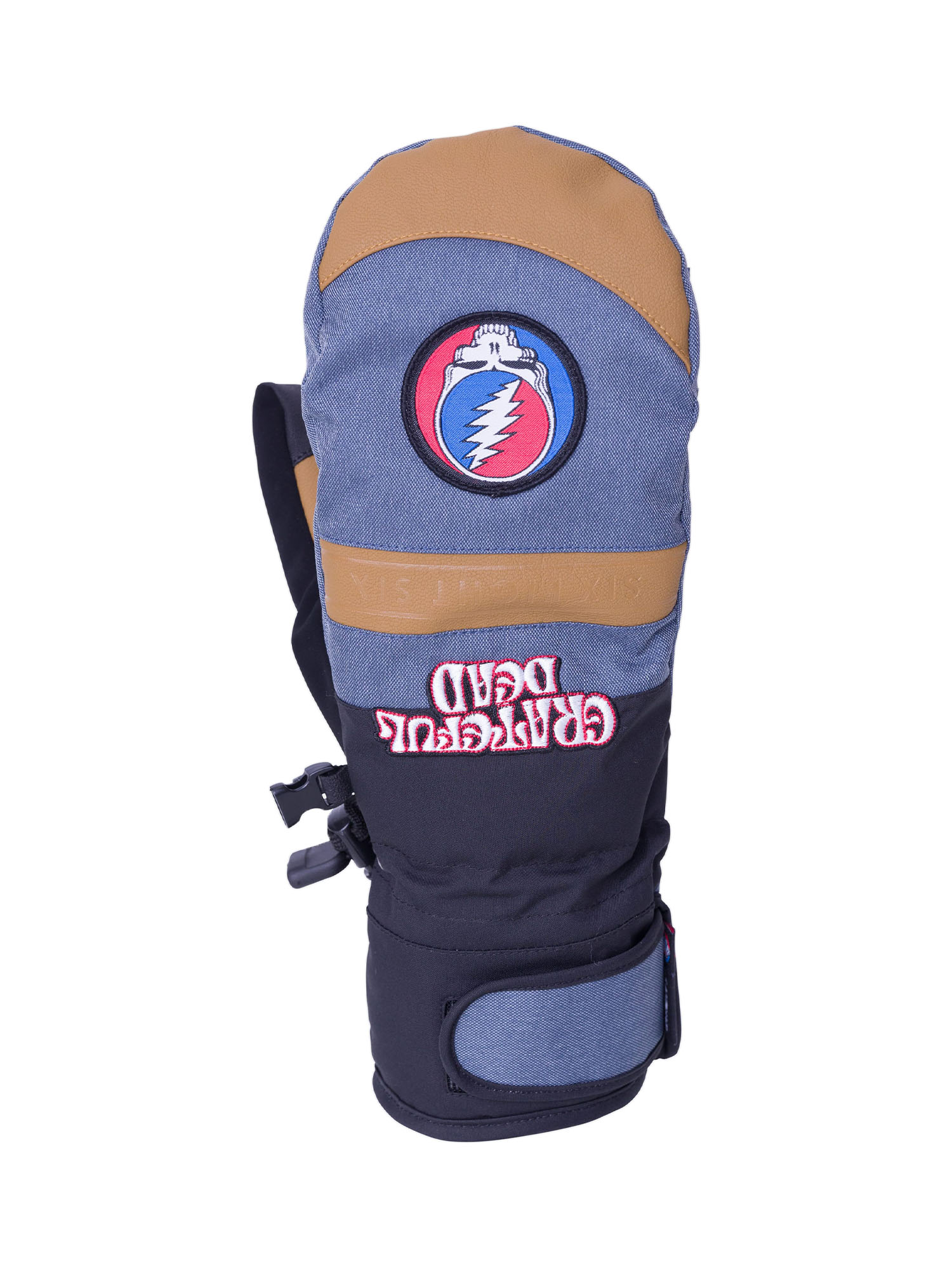 

Варежки 686 Recon Grateful Dead Indigo Denim (Us, Синий;коричневый, Recon