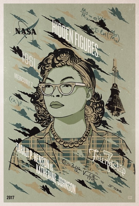 

Постер к фильму "Скрытые фигуры" (Hidden Figures) A3