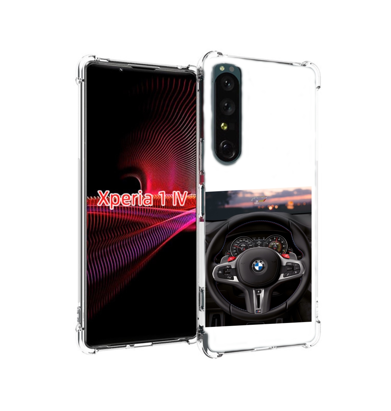 

Чехол накладка MyPads Bmw 4 мужской для Sony Xperia 1 IV, Прозрачный, Tocco