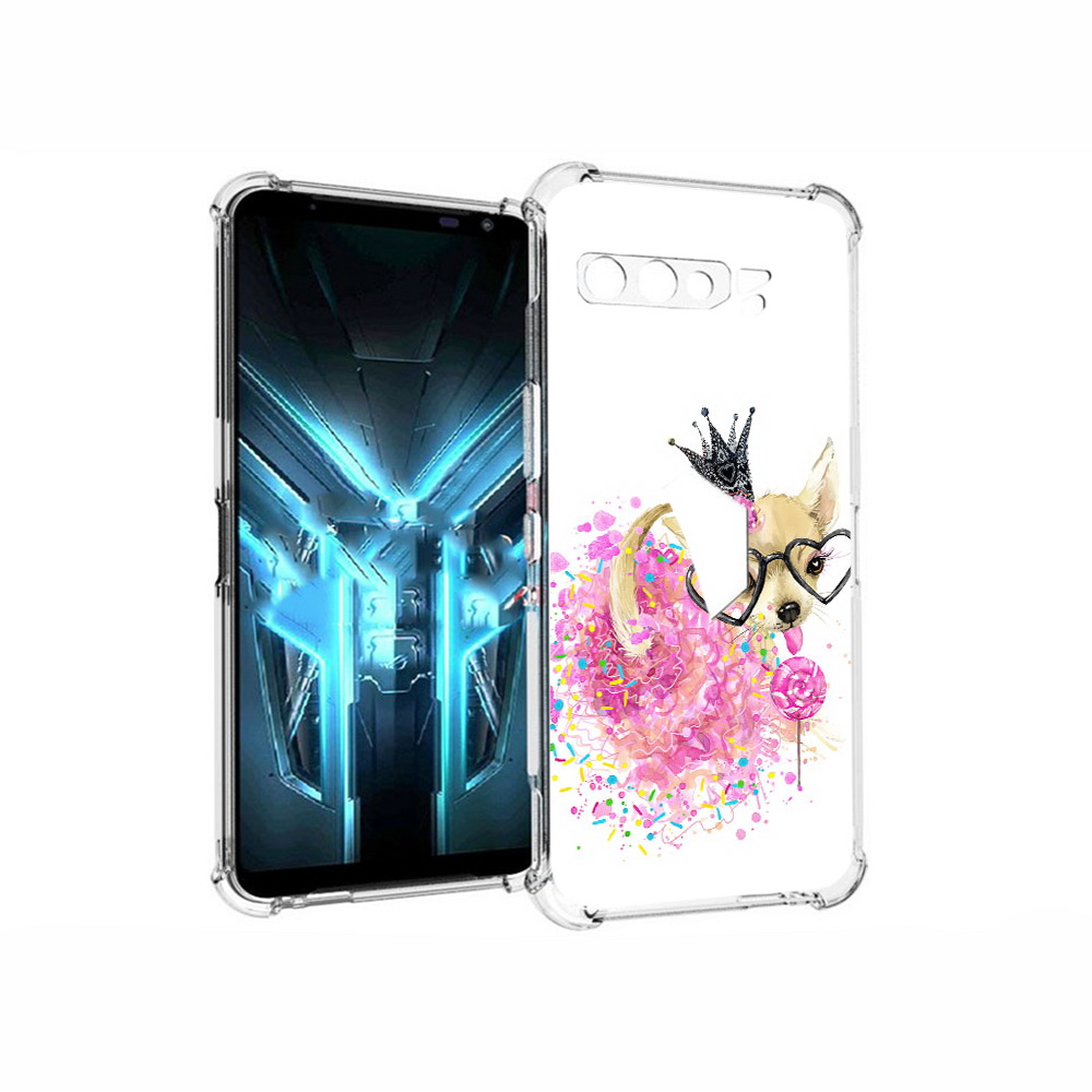 

Чехол MyPads Tocco для Asus ROG Phone 3 сладкая принцесса, Прозрачный, Tocco