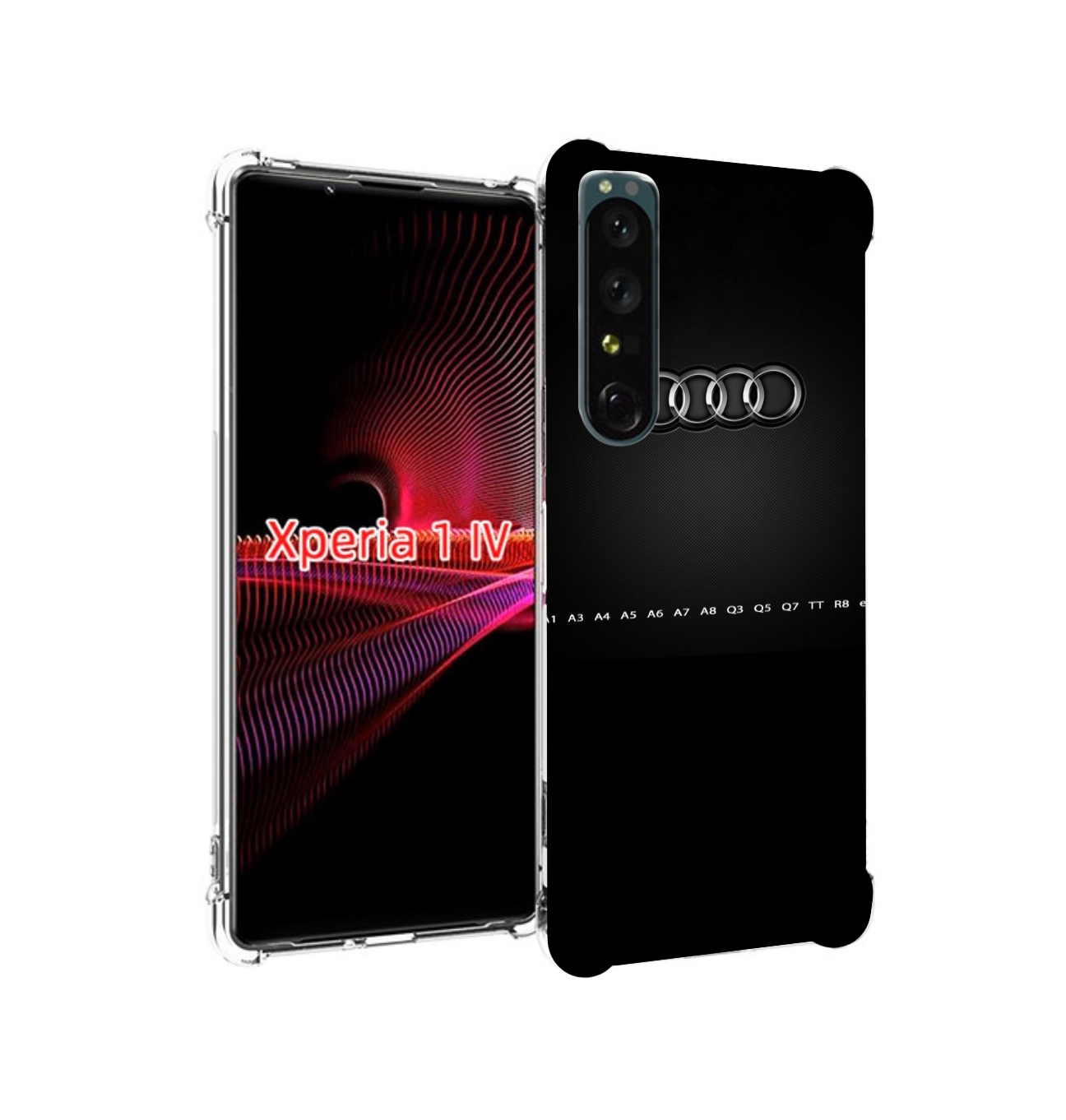 

Чехол накладка MyPads Audi 1 мужской для Sony Xperia 1 IV, Прозрачный, Tocco