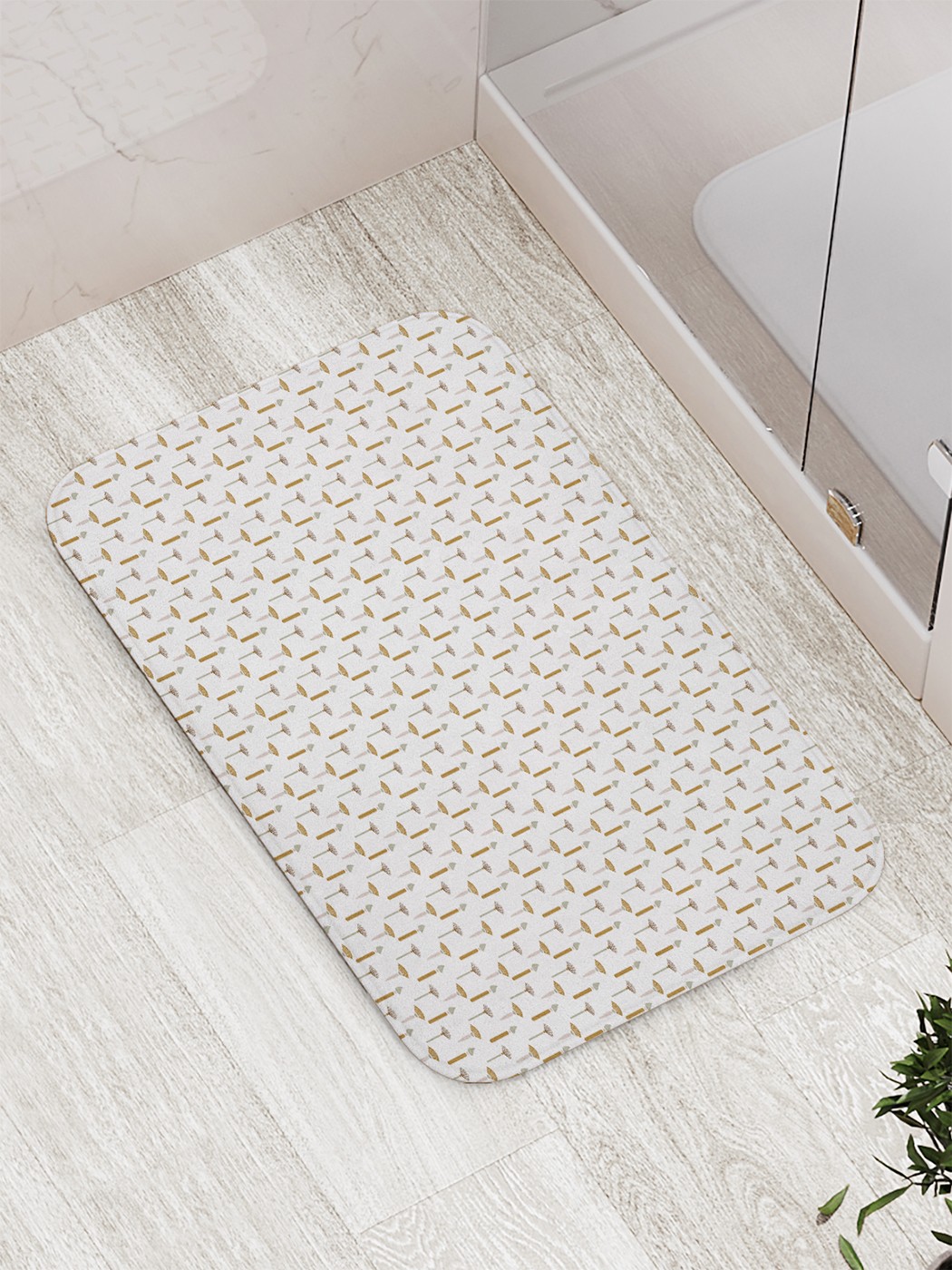 

Коврик противоскользящий для ванной, сауны, бассейна, 77х52 см bath_80461 JoyArty