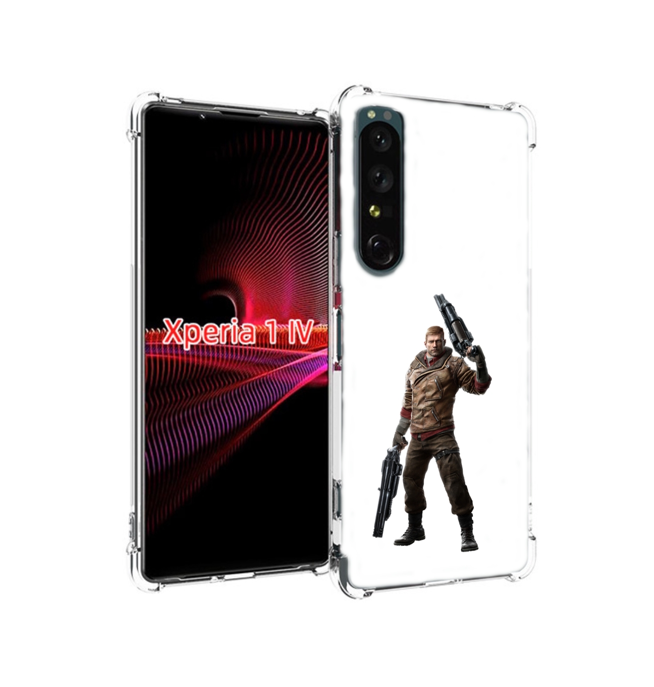 

Чехол накладка MyPads Wolfenstein для Sony Xperia 1 IV, Прозрачный, Tocco