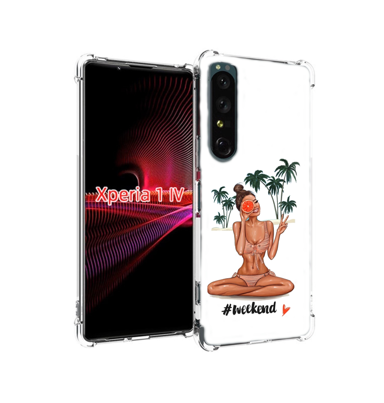 Чехол задняя-панель-накладка-бампер MyPads Weekend для Sony Xperia 1 IV противоударный