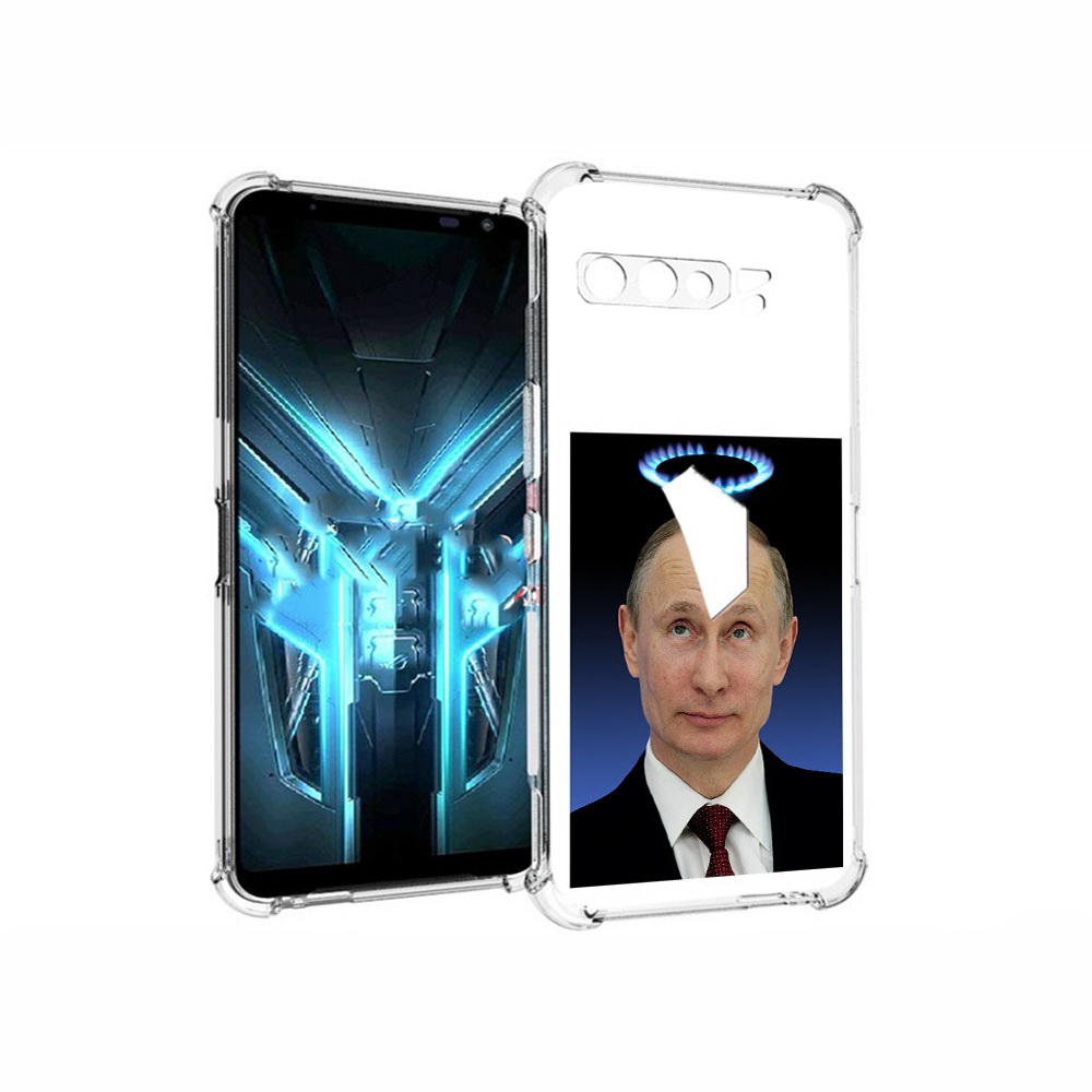 

Чехол MyPads Tocco для Asus ROG Phone 3 святой газ, Прозрачный, Tocco