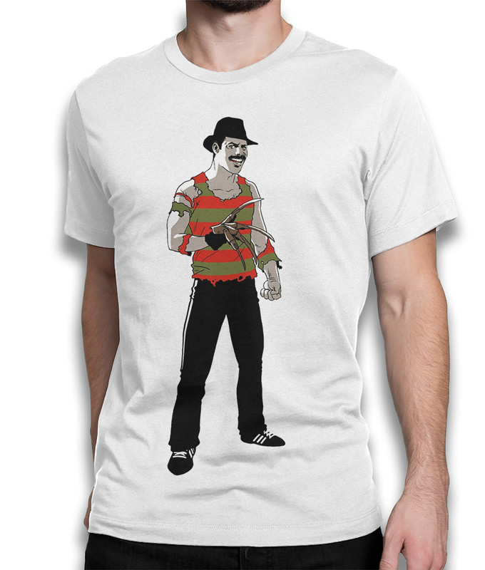 

Футболка мужская Dream Shirts Фредди белая XL, Белый, Фредди