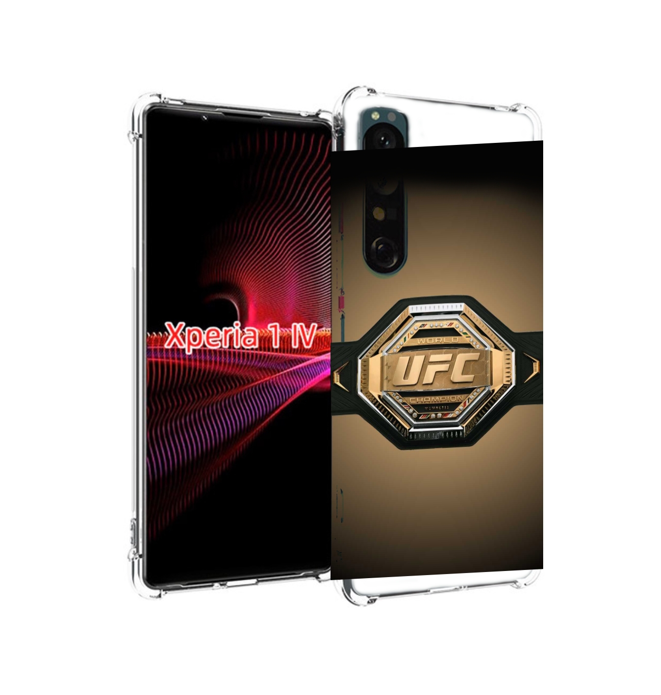 

Чехол накладка MyPads UFC единоборства мужской для Sony Xperia 1 IV, Прозрачный, Tocco