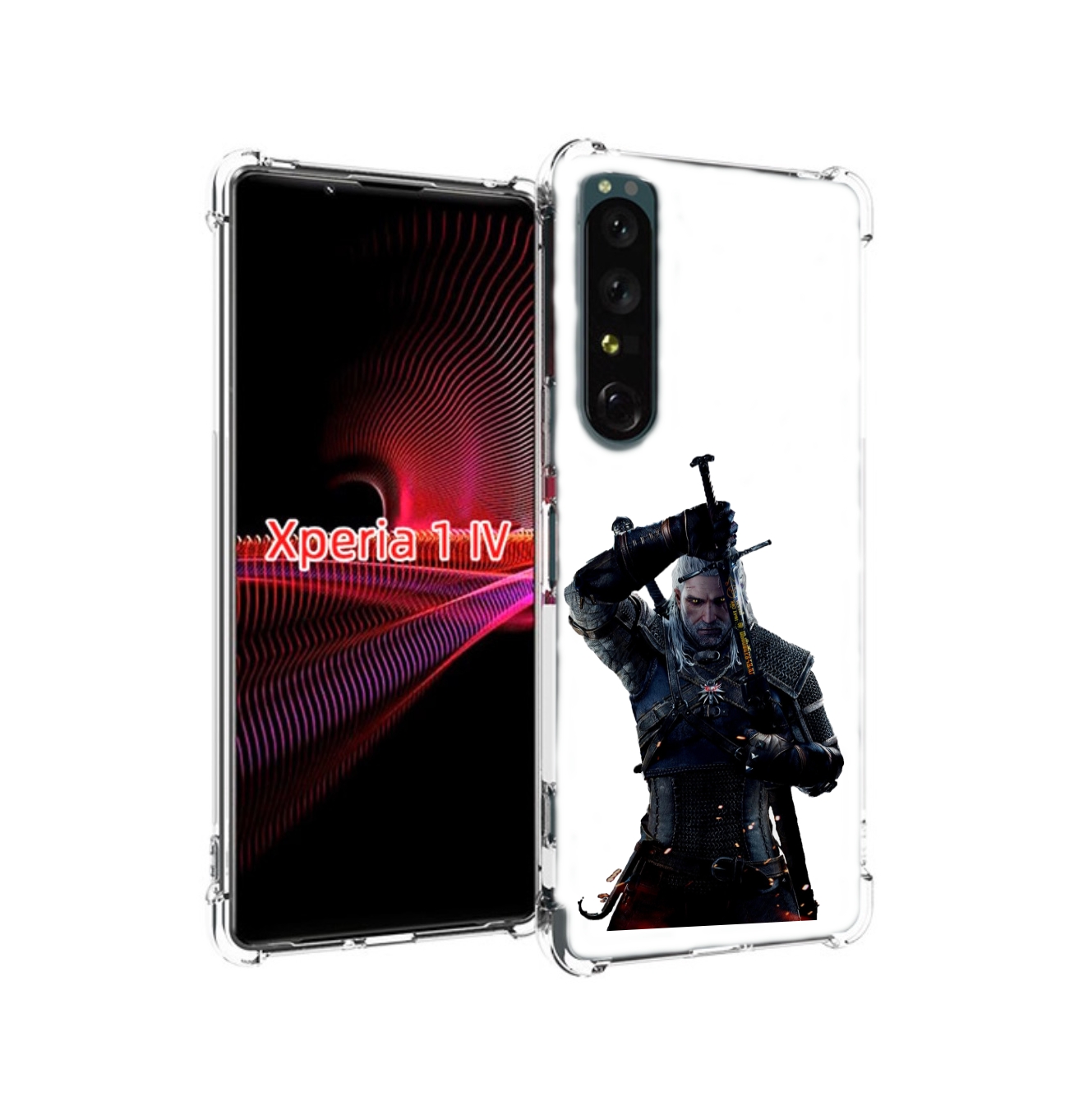 

Чехол Накладка Mypads The Witcher 3 для Sony Xperia 1 IV, Прозрачный, Tocco