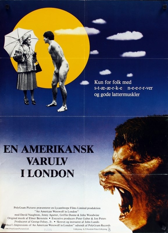 

Постер к фильму "Американский оборотень в Лондоне" (An American Werewolf in London) A2