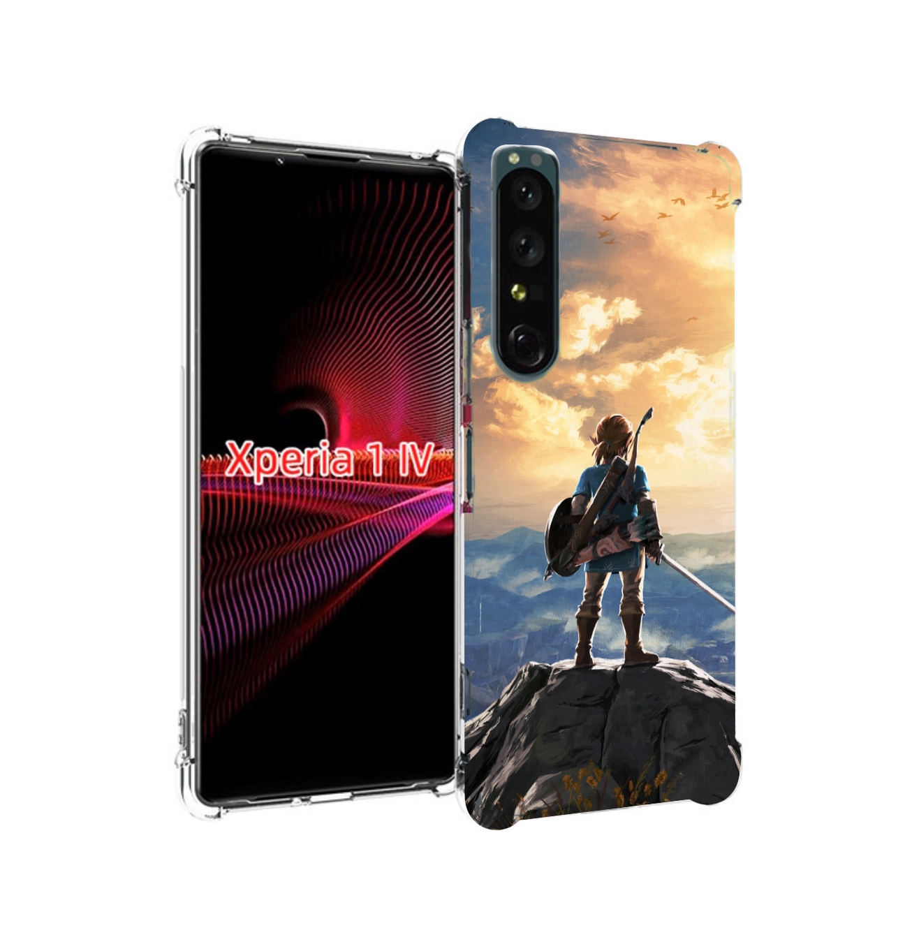 

Чехол Накладка Mypads The Legend Of Zelda для Sony Xperia 1 IV, Прозрачный, Tocco