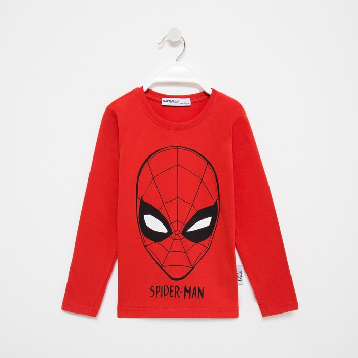 

Лонгслив детский KAFTAN Spider man цв. красный р. 110, Spider man