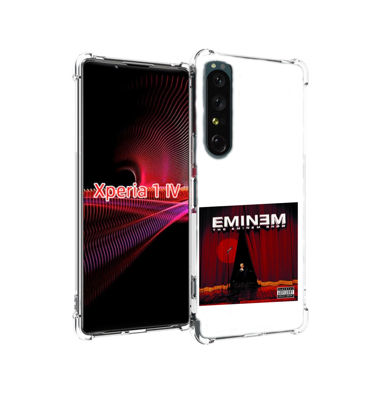 

Чехол Накладка Mypads The Eminem Show для Sony Xperia 1 IV, Прозрачный, Tocco