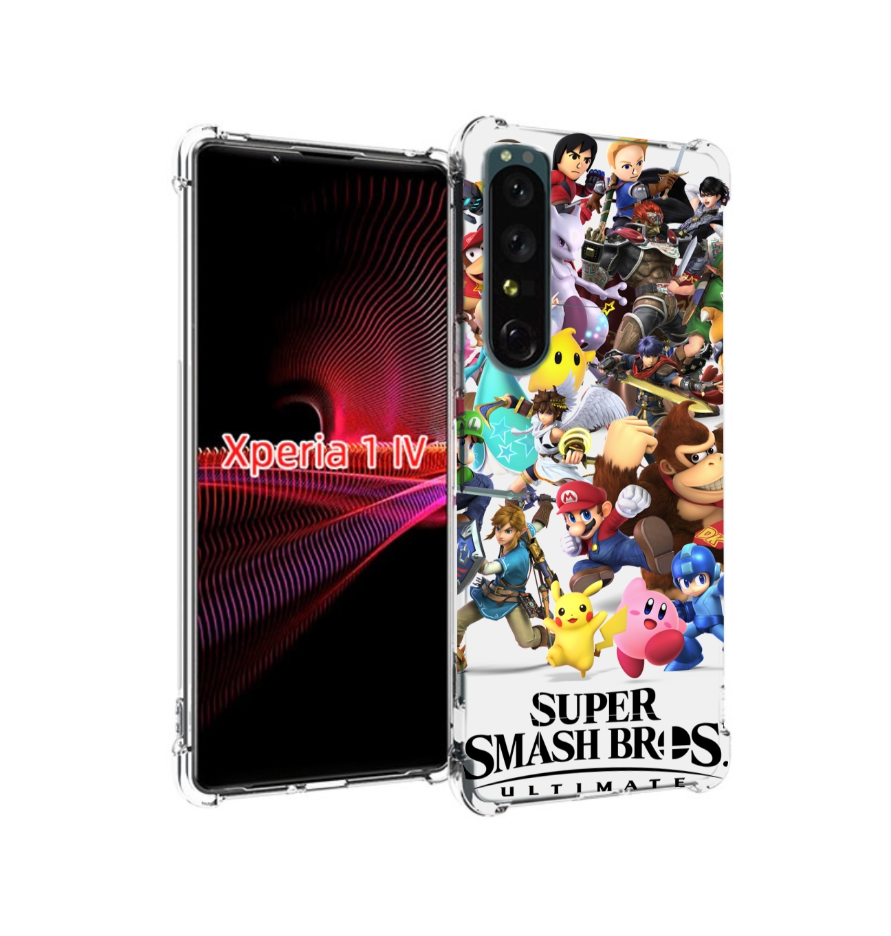 

Чехол накладка MyPads Super Smash Bros для Sony Xperia 1 IV, Прозрачный, Tocco