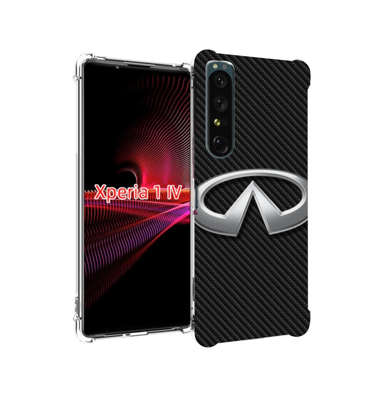 

Чехол накладка MyPads infiniti-инфинити-2 мужской для Sony Xperia, Прозрачный, Tocco