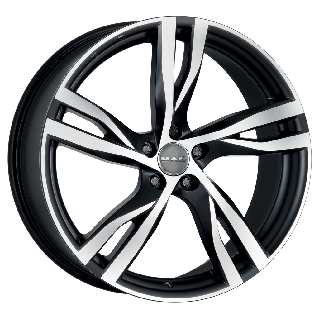 

Колесный диск MAK Stockholm (IB) 8xR18 ET45 5*108 D63.4, Черный;серебристый