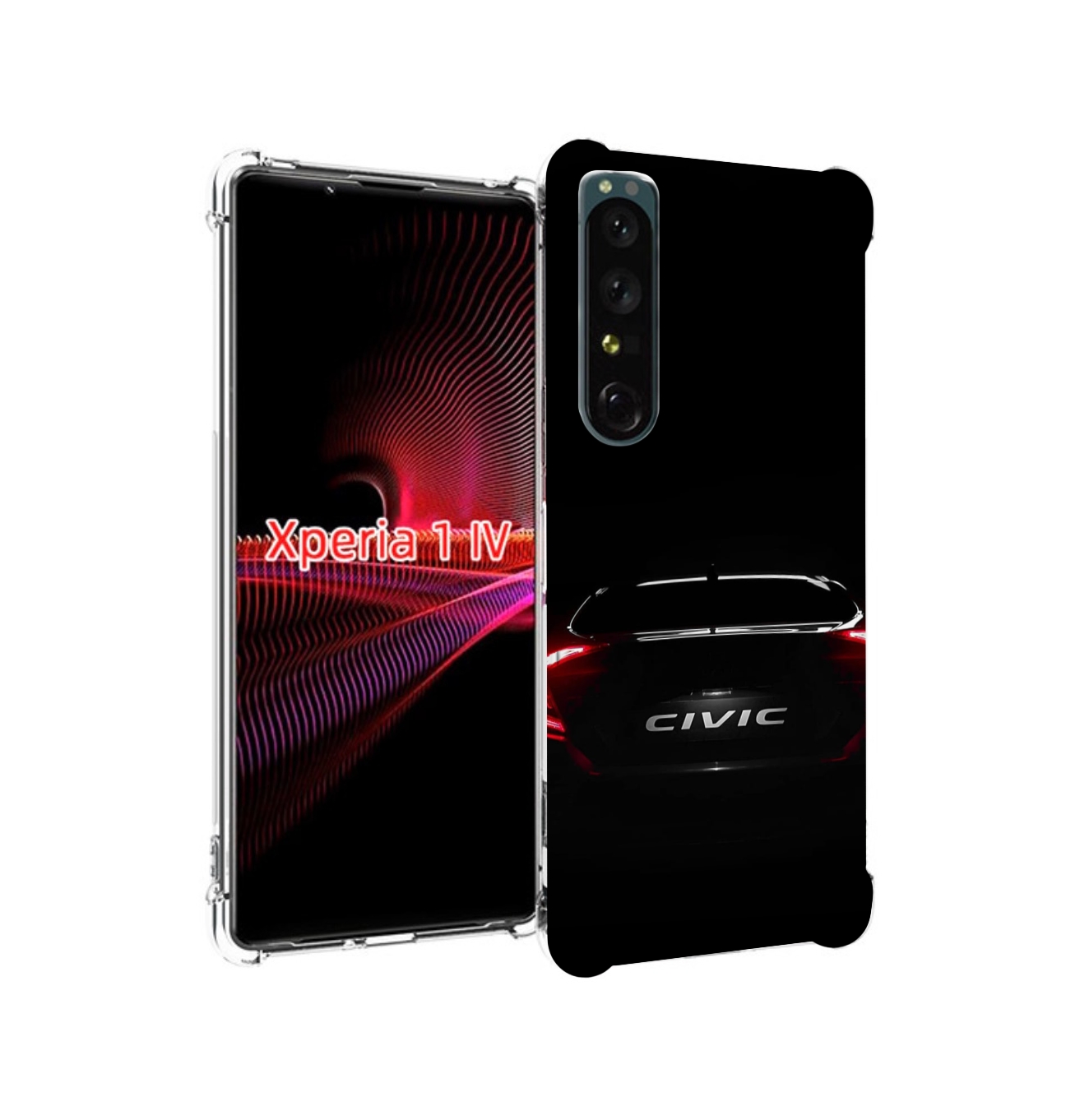 

Чехол накладка MyPads honda хонда 2 для Sony Xperia 1 IV, Прозрачный, Tocco