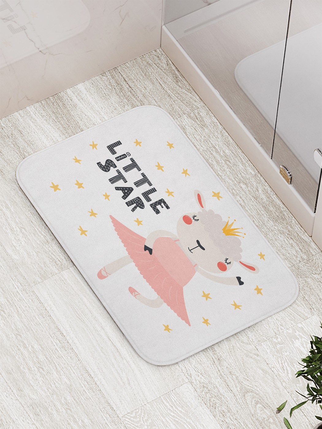 

Коврик противоскользящий для ванной, сауны, бассейна, 77х52 см bath_80343 JoyArty