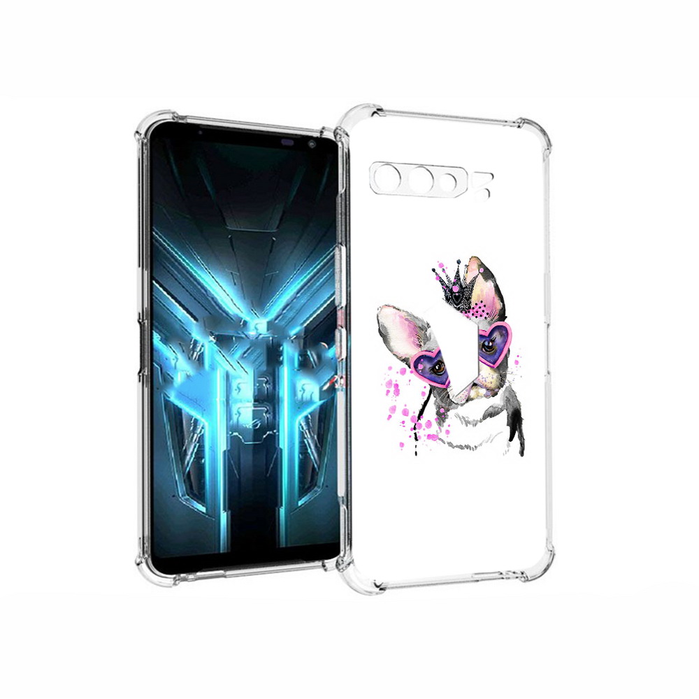 

Чехол MyPads Tocco для Asus ROG Phone 3 принцесса, Прозрачный, Tocco