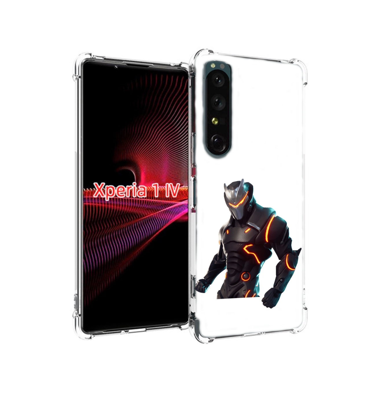 

Чехол накладка MyPads fortnite-1 для Sony Xperia 1 IV, Прозрачный, Tocco