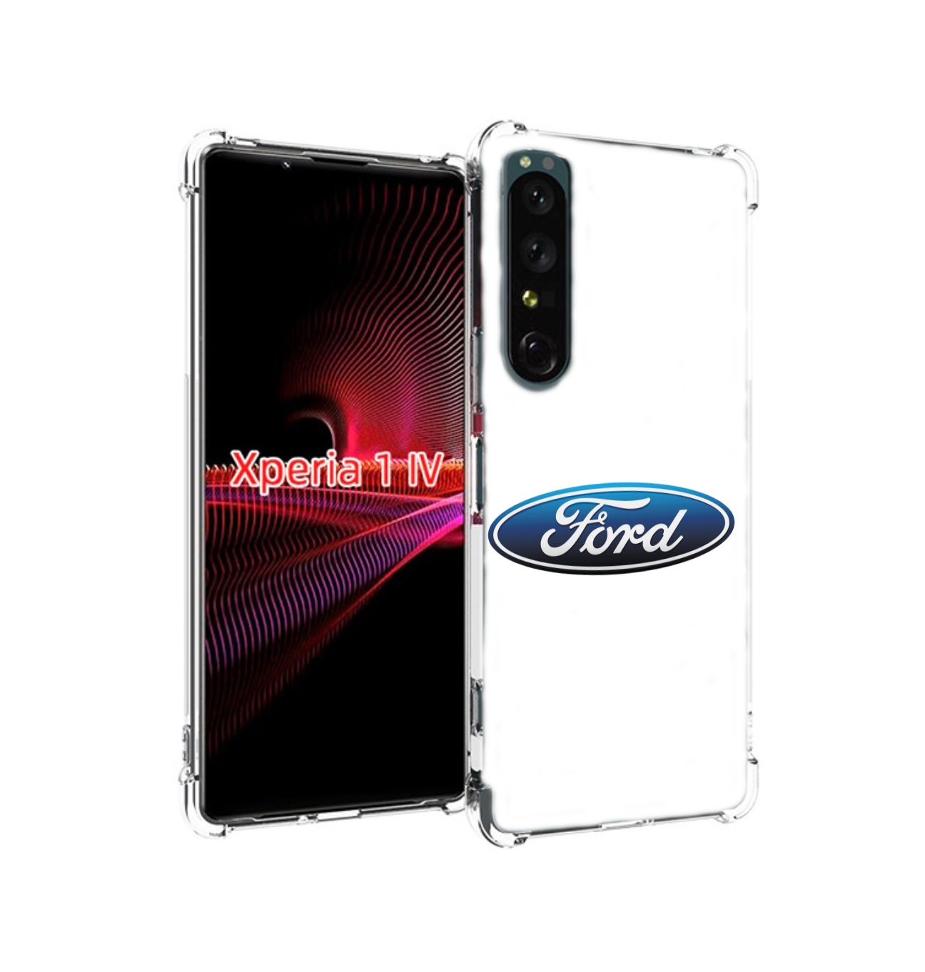 

Чехол накладка MyPads ford-3 мужской для Sony Xperia 1 IV, Прозрачный, Tocco