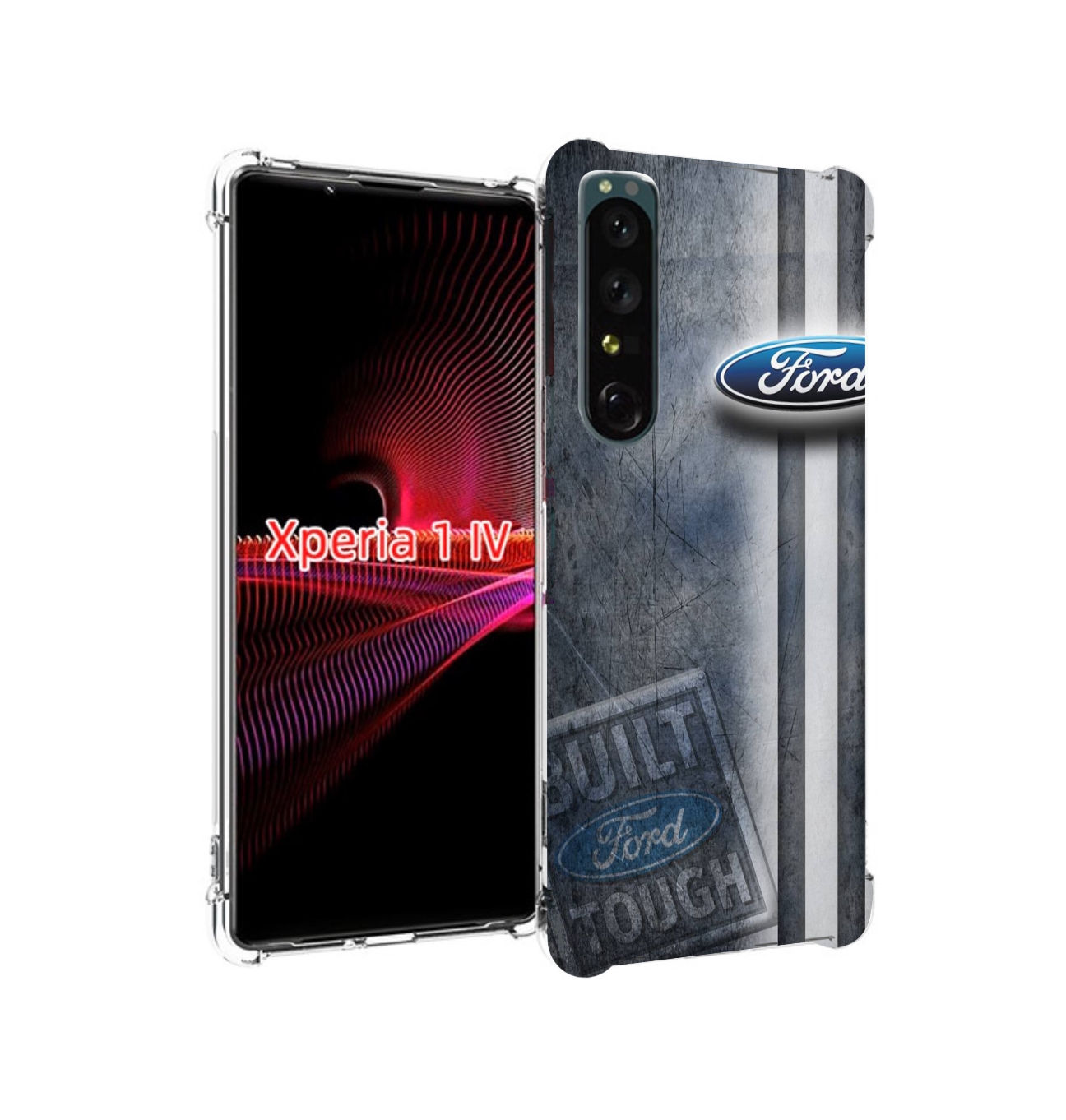 

Чехол накладка MyPads ford форд 2 для Sony Xperia 1 IV, Прозрачный, Tocco