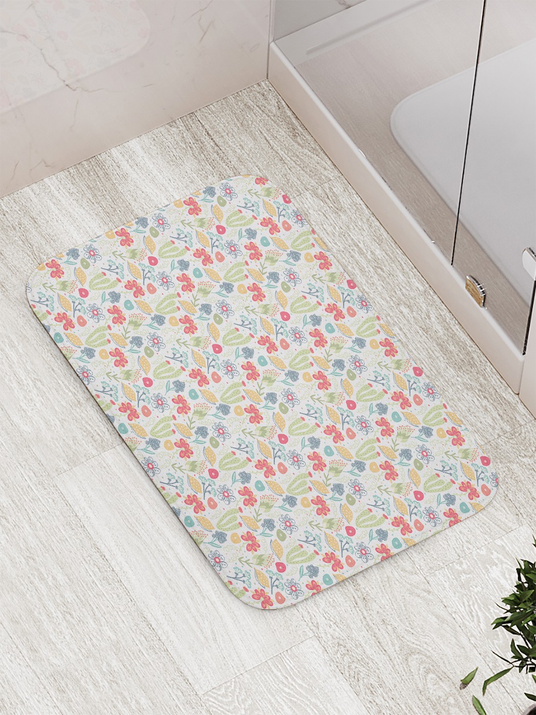 

Коврик противоскользящий для ванной, сауны, бассейна, 77х52 см bath_80333 JoyArty