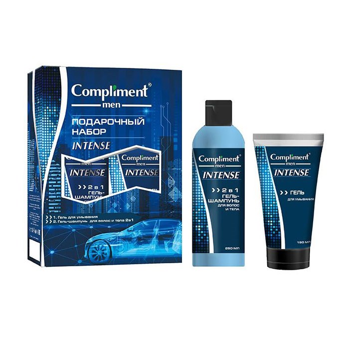 

Подарочный набор Compliment ПН №1930 men Intense