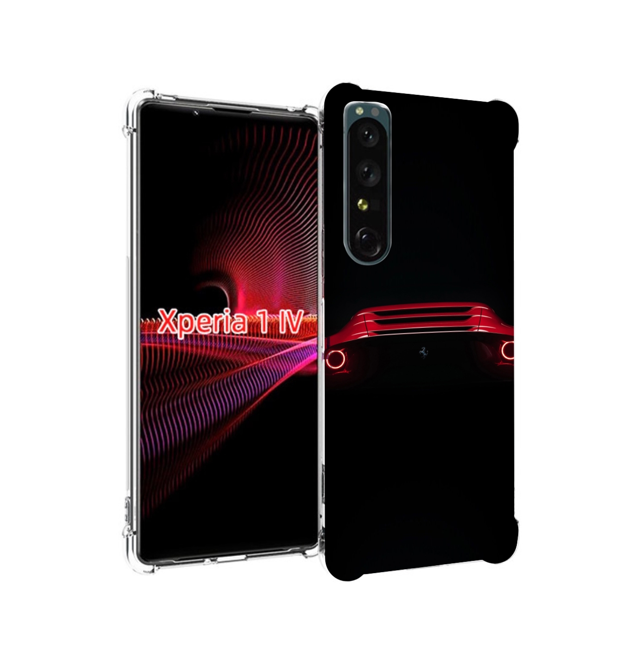 

Чехол накладка MyPads ferrari феррари 1 для Sony Xperia 1 IV, Прозрачный, Tocco