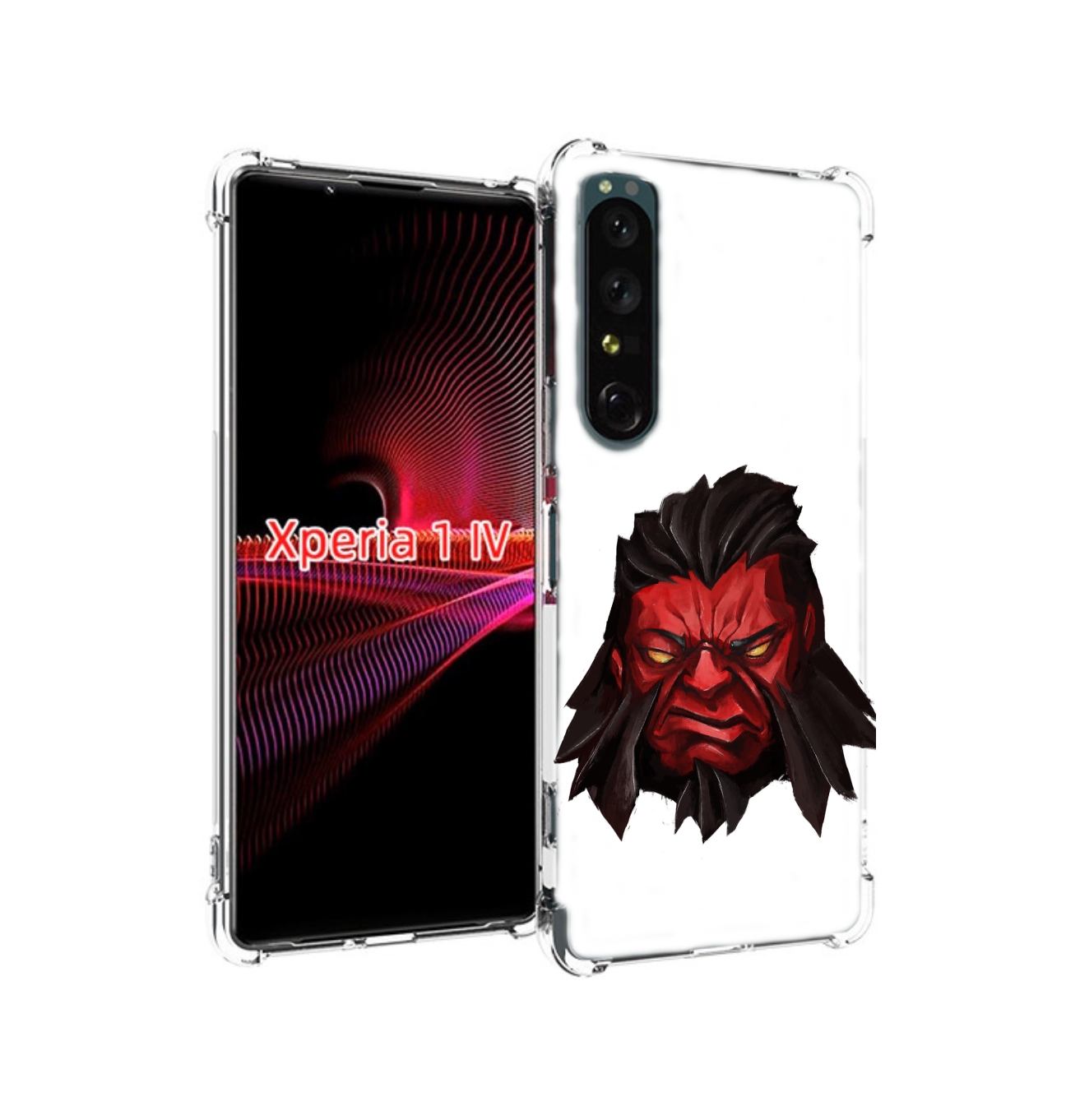 

Чехол накладка MyPads dota-2-axe для Sony Xperia 1 IV, Прозрачный, Tocco