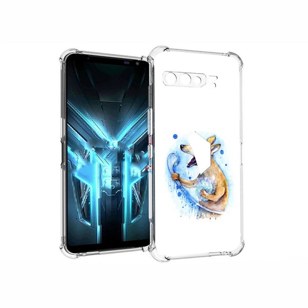 

Чехол MyPads Tocco для Asus ROG Phone 3 пение в душе, Прозрачный, Tocco