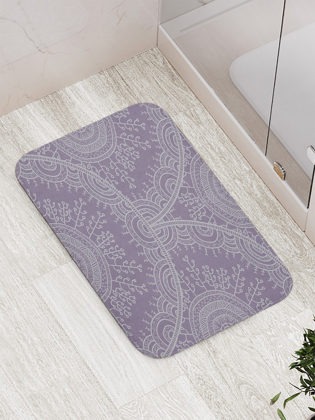 

Коврик противоскользящий для ванной, сауны, бассейна, 77х52 см bath_80314 JoyArty