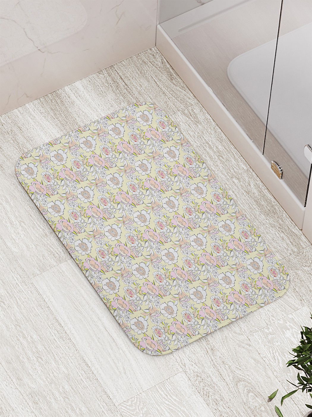 

Коврик противоскользящий для ванной, сауны, бассейна, 77х52 см bath_80274 JoyArty
