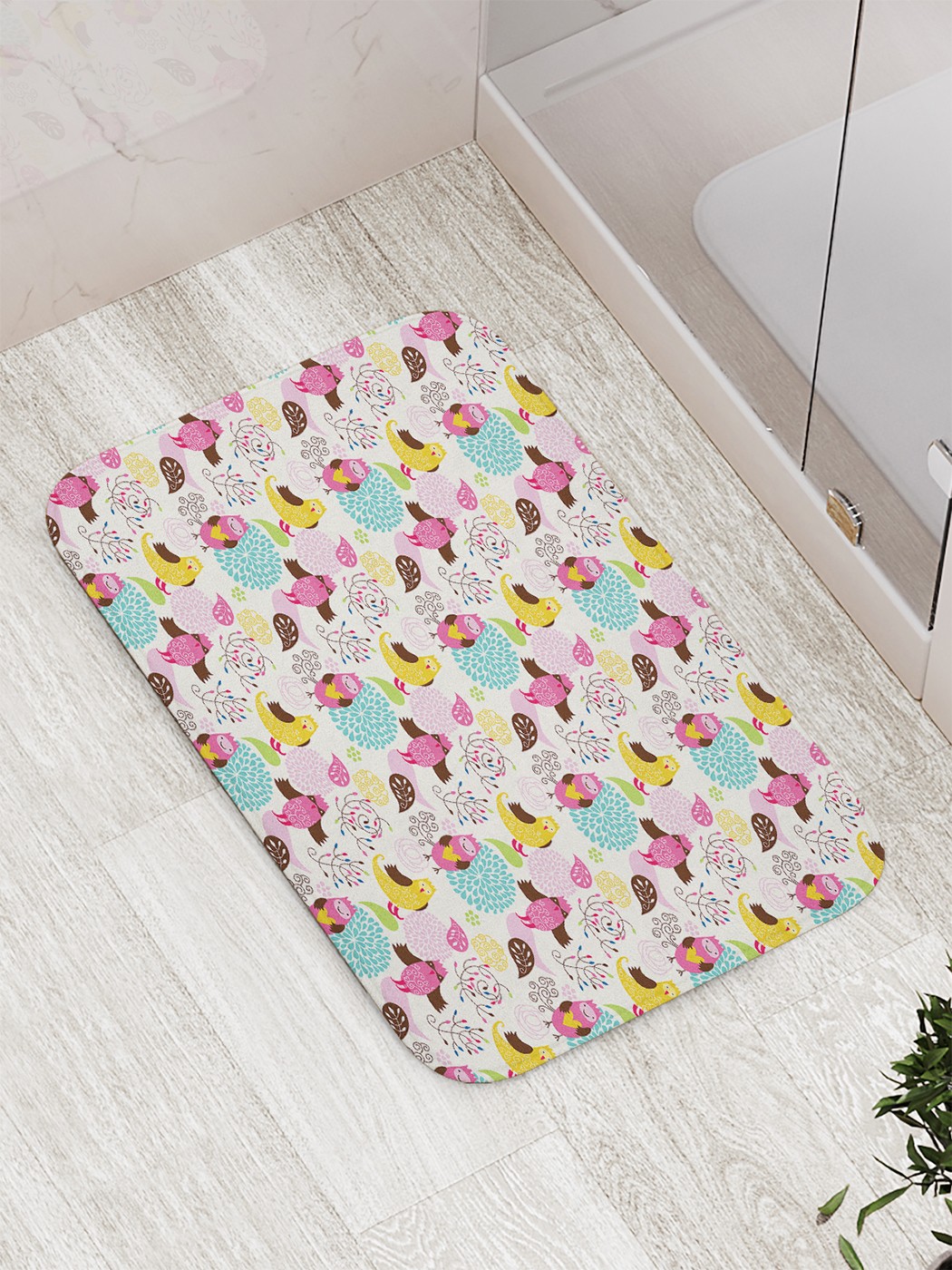 

Коврик противоскользящий для ванной, сауны, бассейна, 77х52 см bath_80273 JoyArty