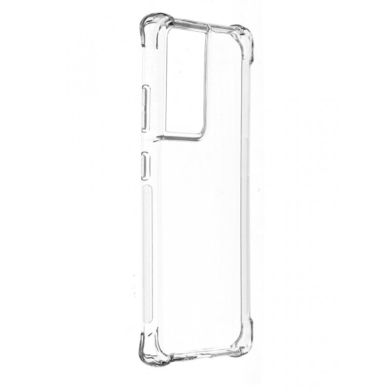 фото Чехол brosco для samsung s21 ultra ss-s21u-hard-tpu-transparent